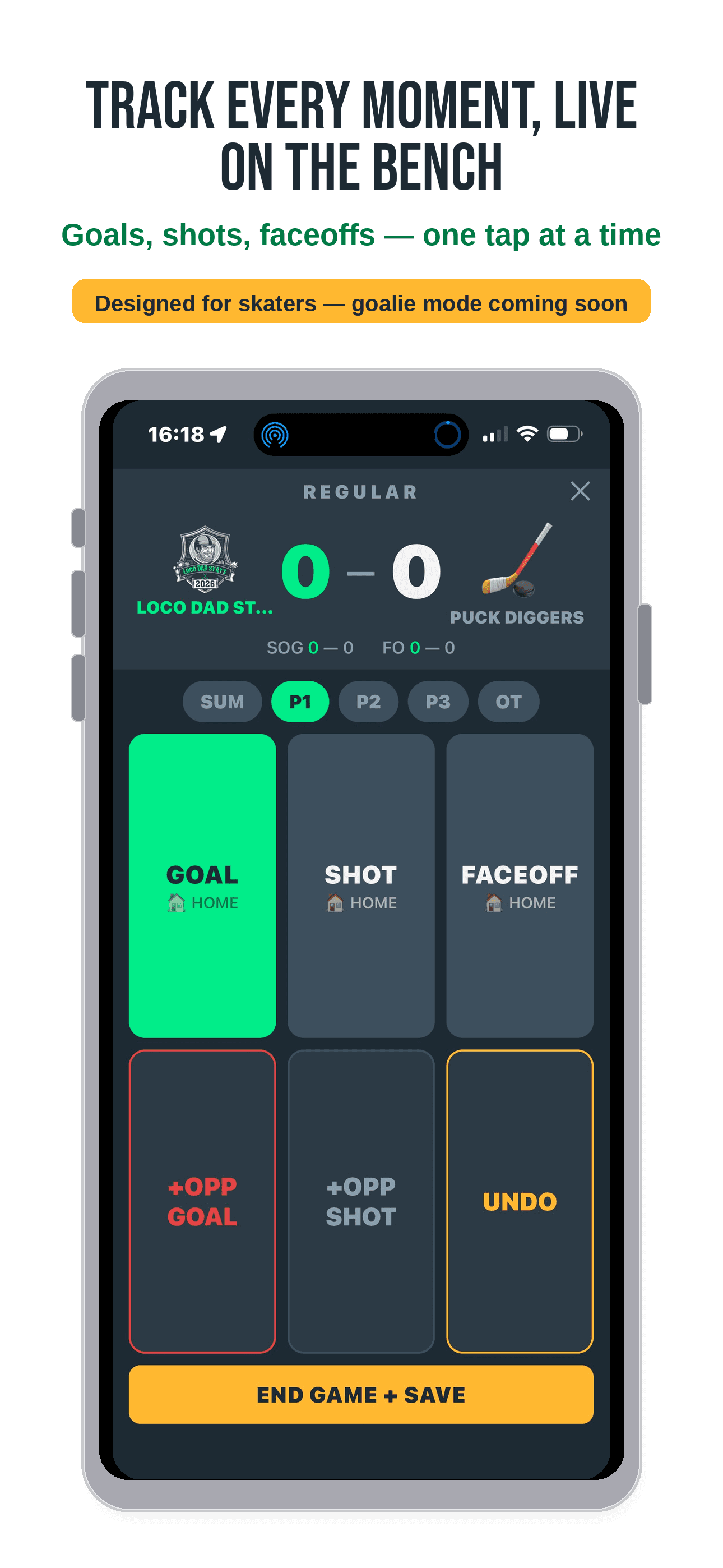 Live Game Tracking